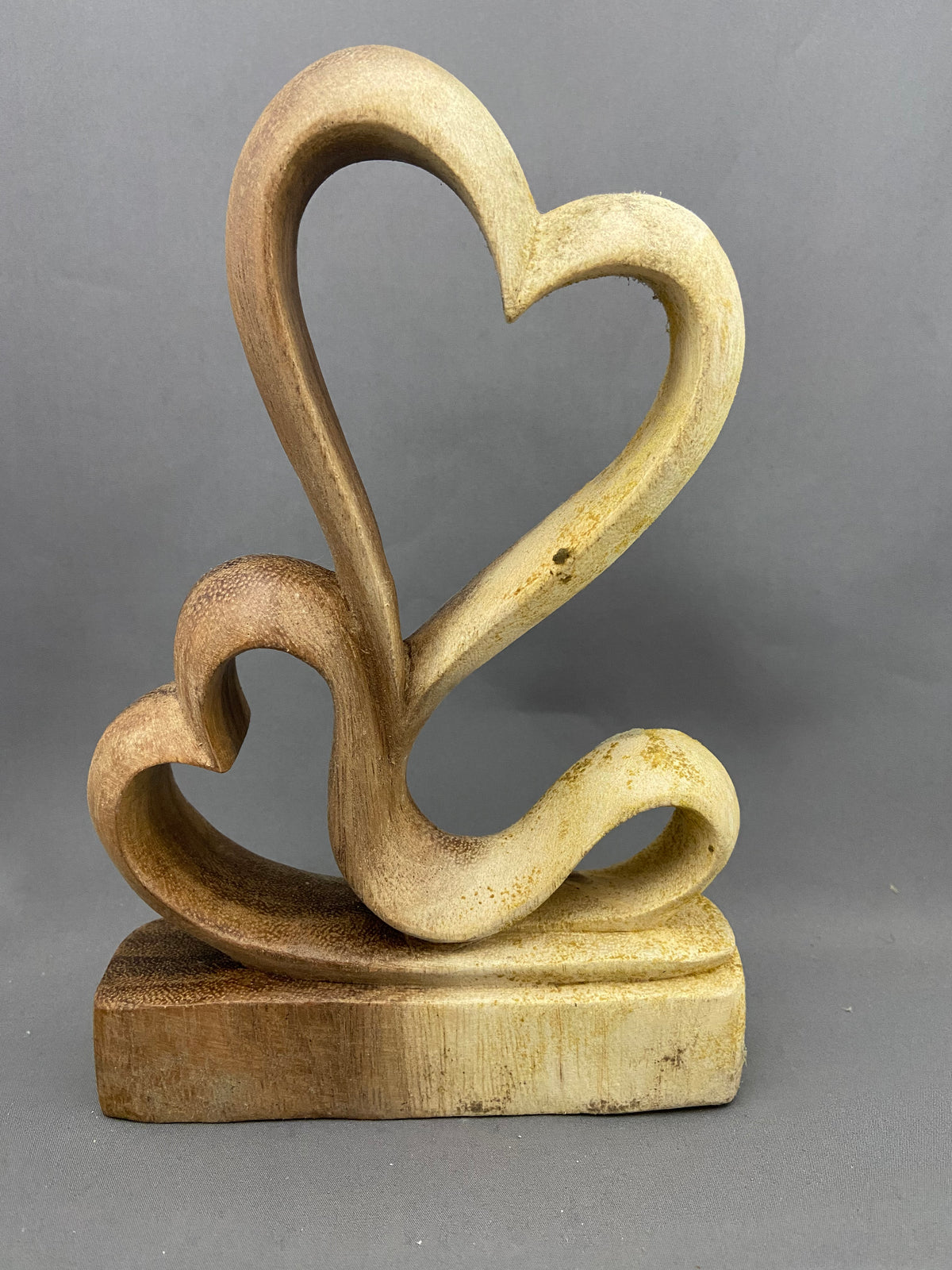 Double Heart Statue from Bali