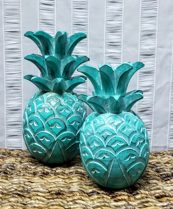 Wooden Pineapple - Birdie's Nest Inc