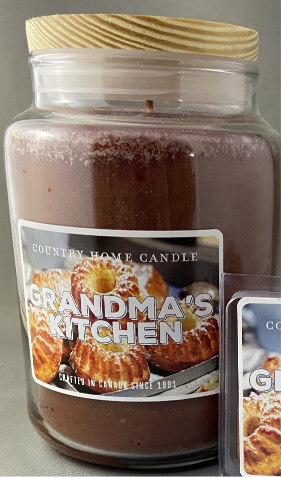 Country Home Grandma&#39;s Kitchen Candle and Wax Melts