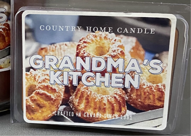 Country Home Grandma&#39;s Kitchen Candle and Wax Melts