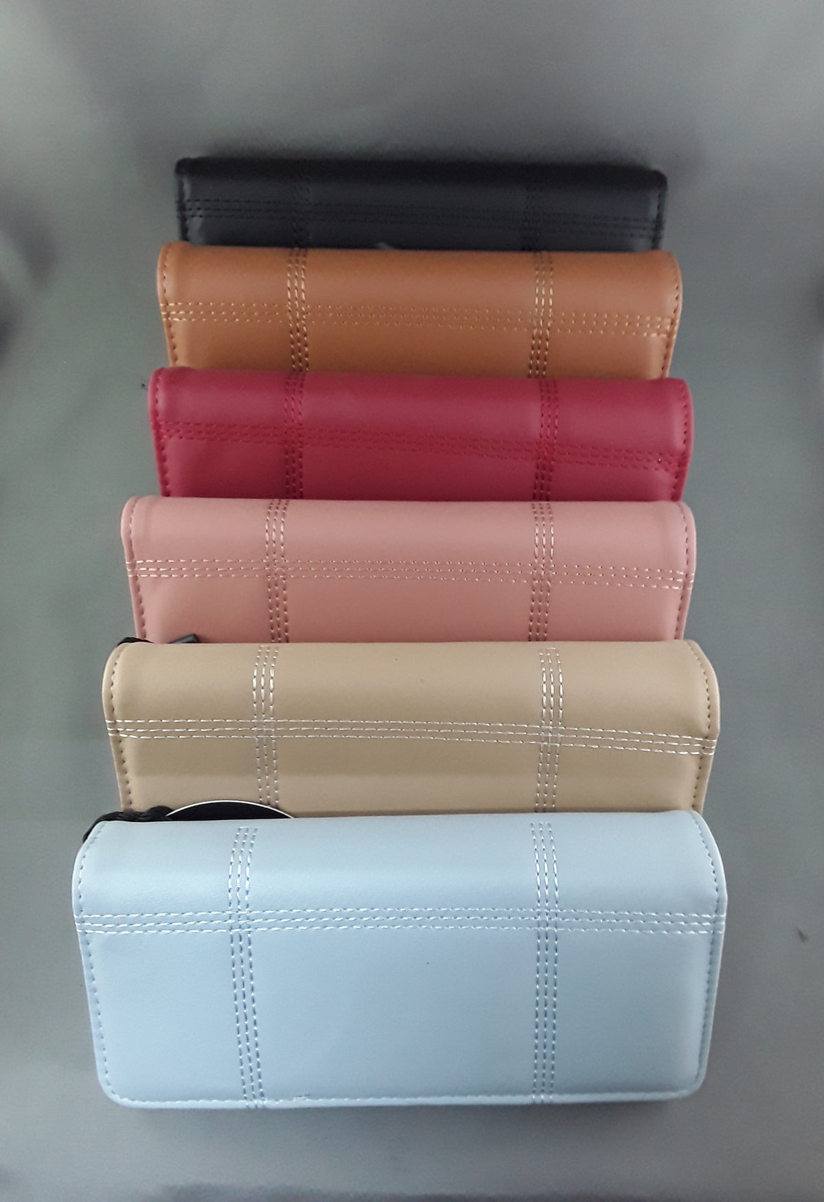 Wallets With Stitched Detail