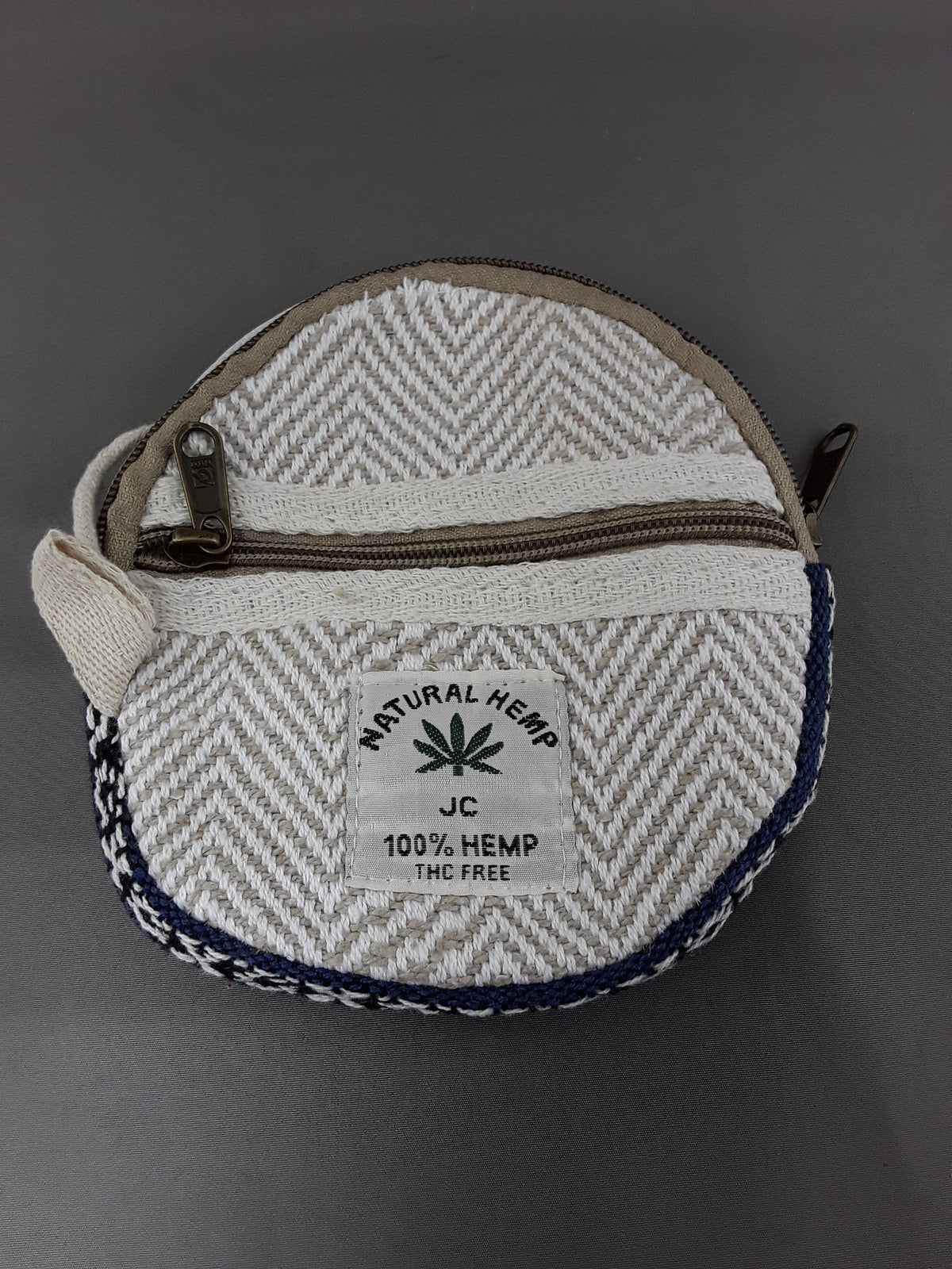 Small Circle Crossbody Hemp Bag