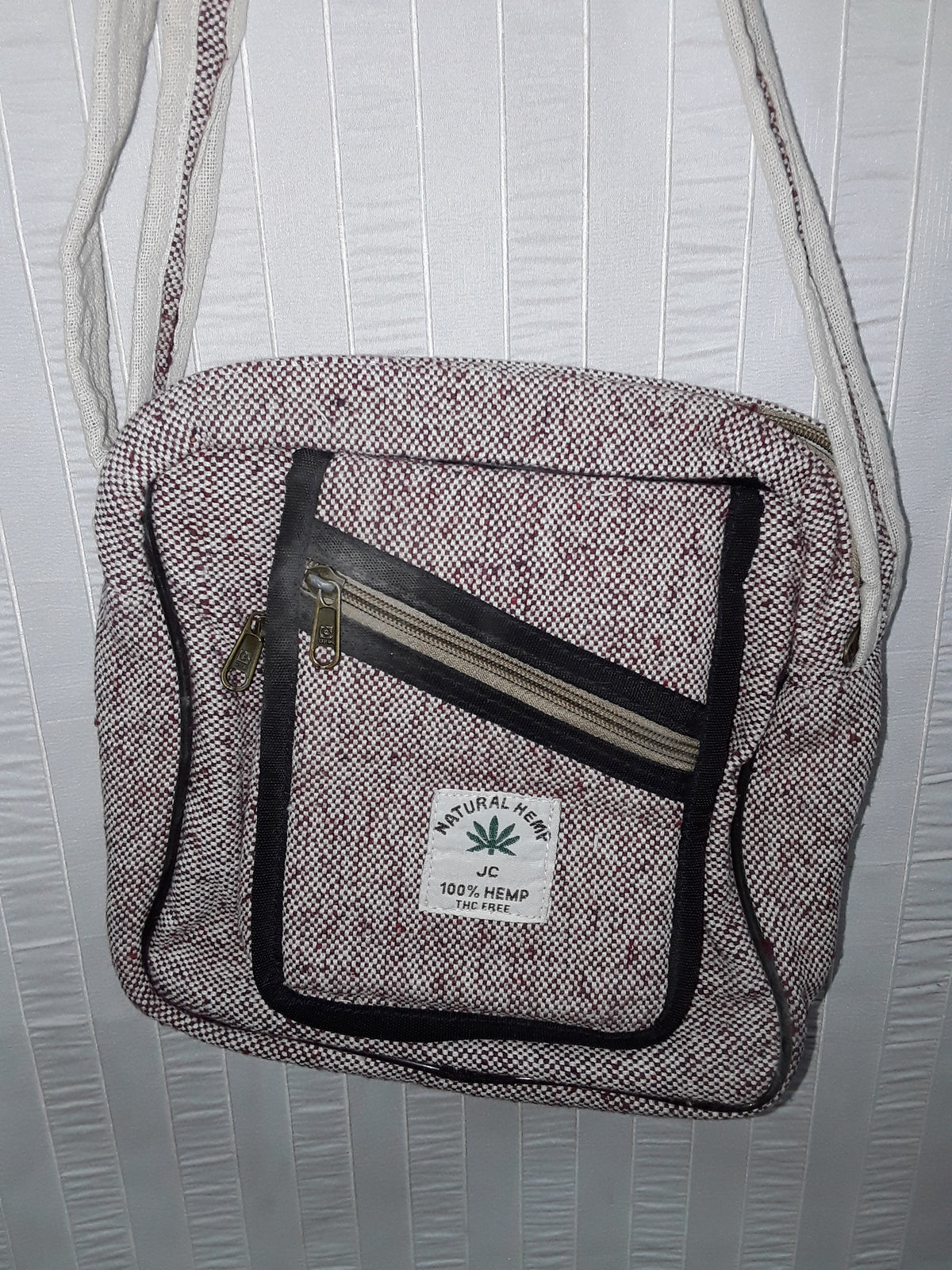 Fleck Crossbody Hemp Bag