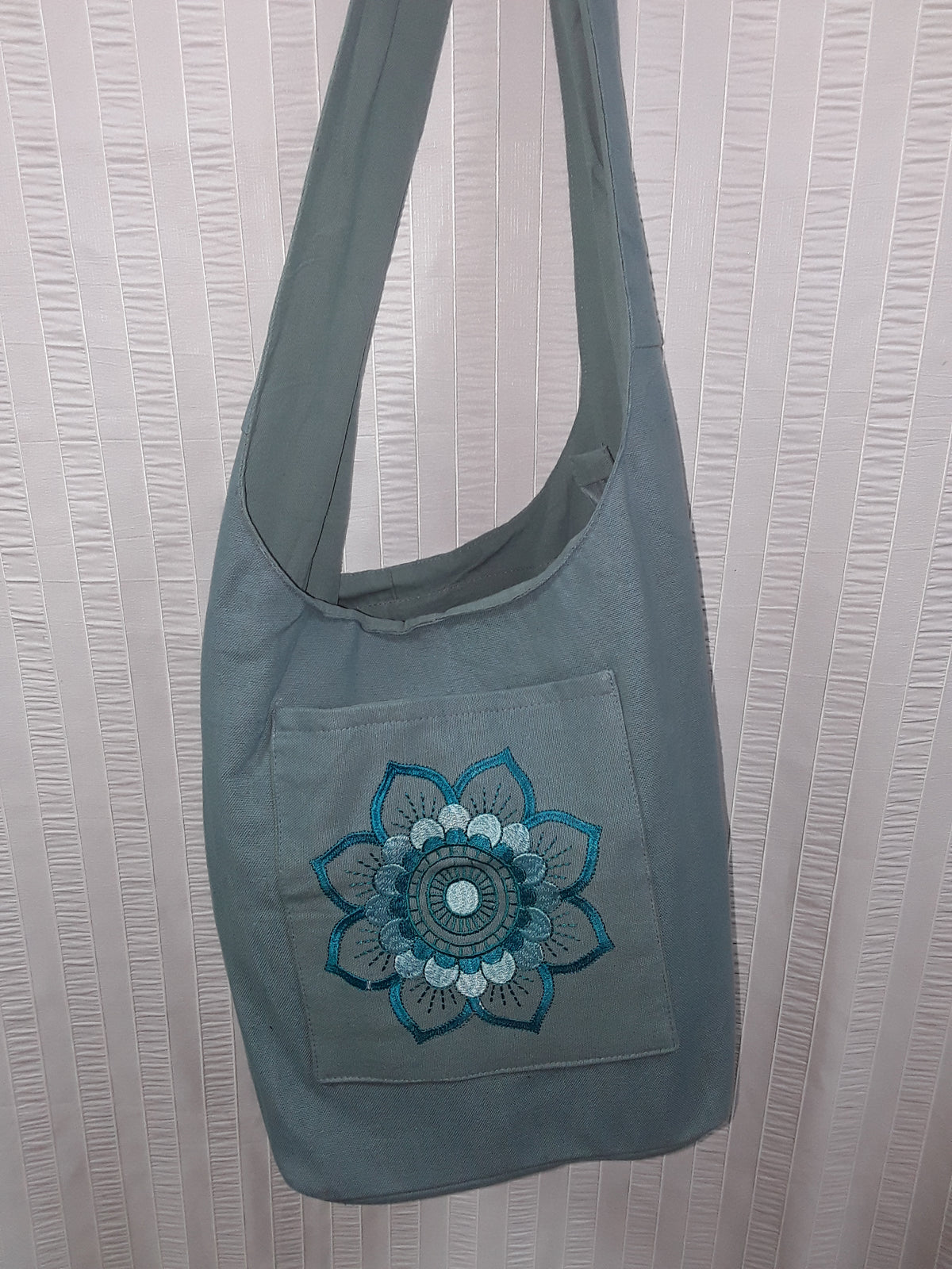 Teal Slouch Bag