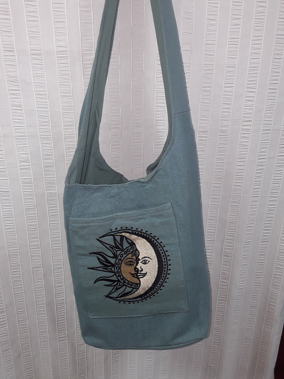 Teal Slouch Bag