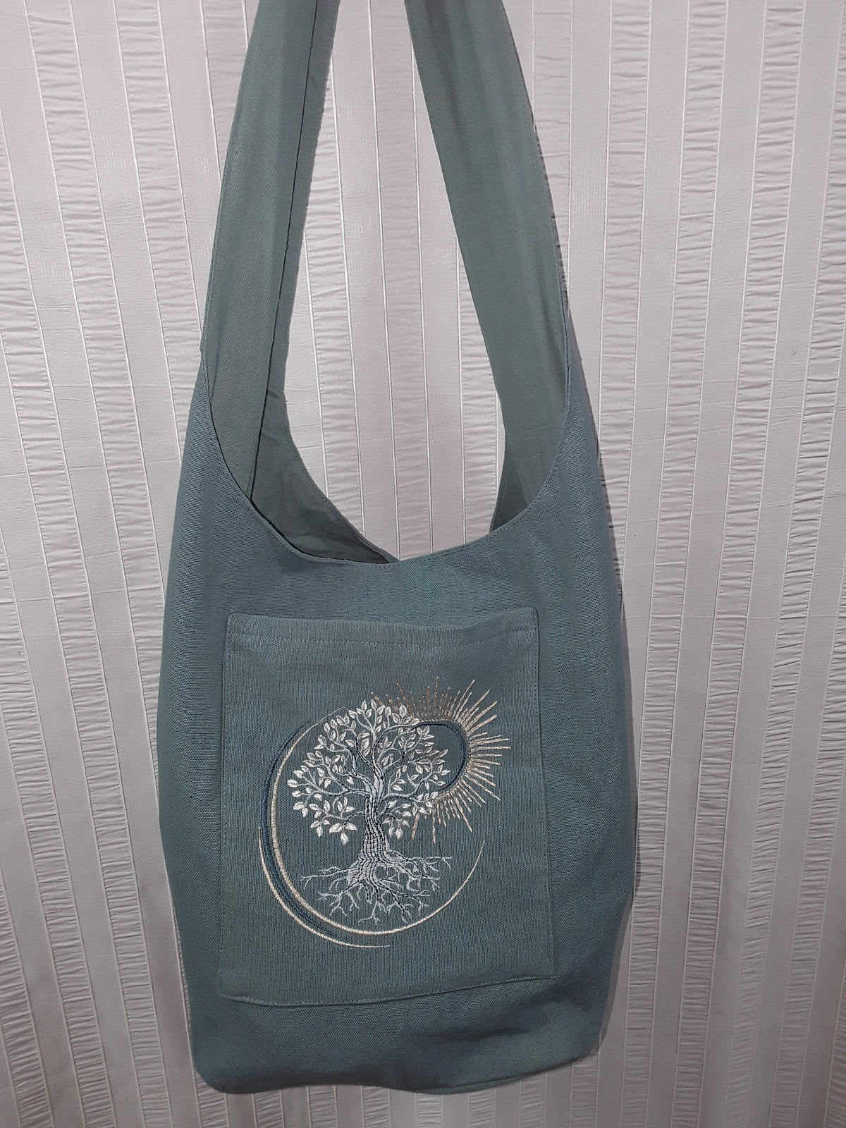 Teal Slouch Bag