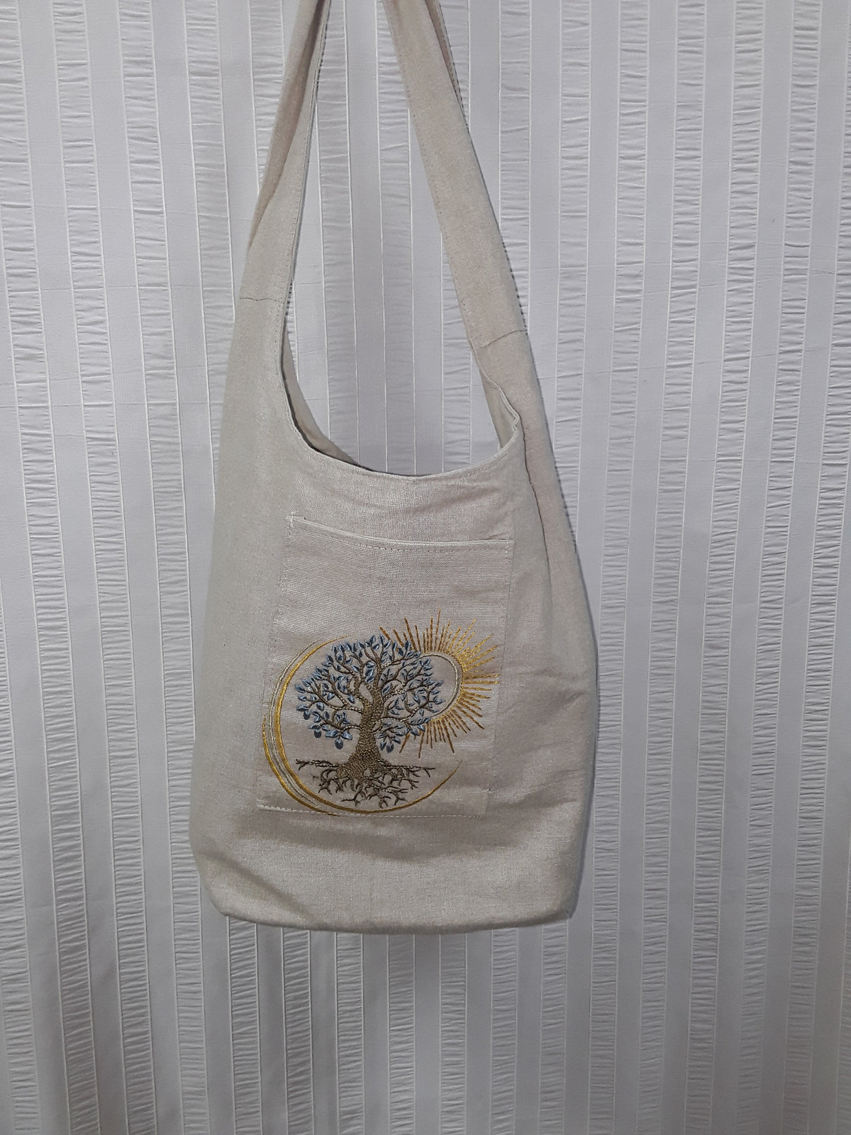 Cream Slouch Bag