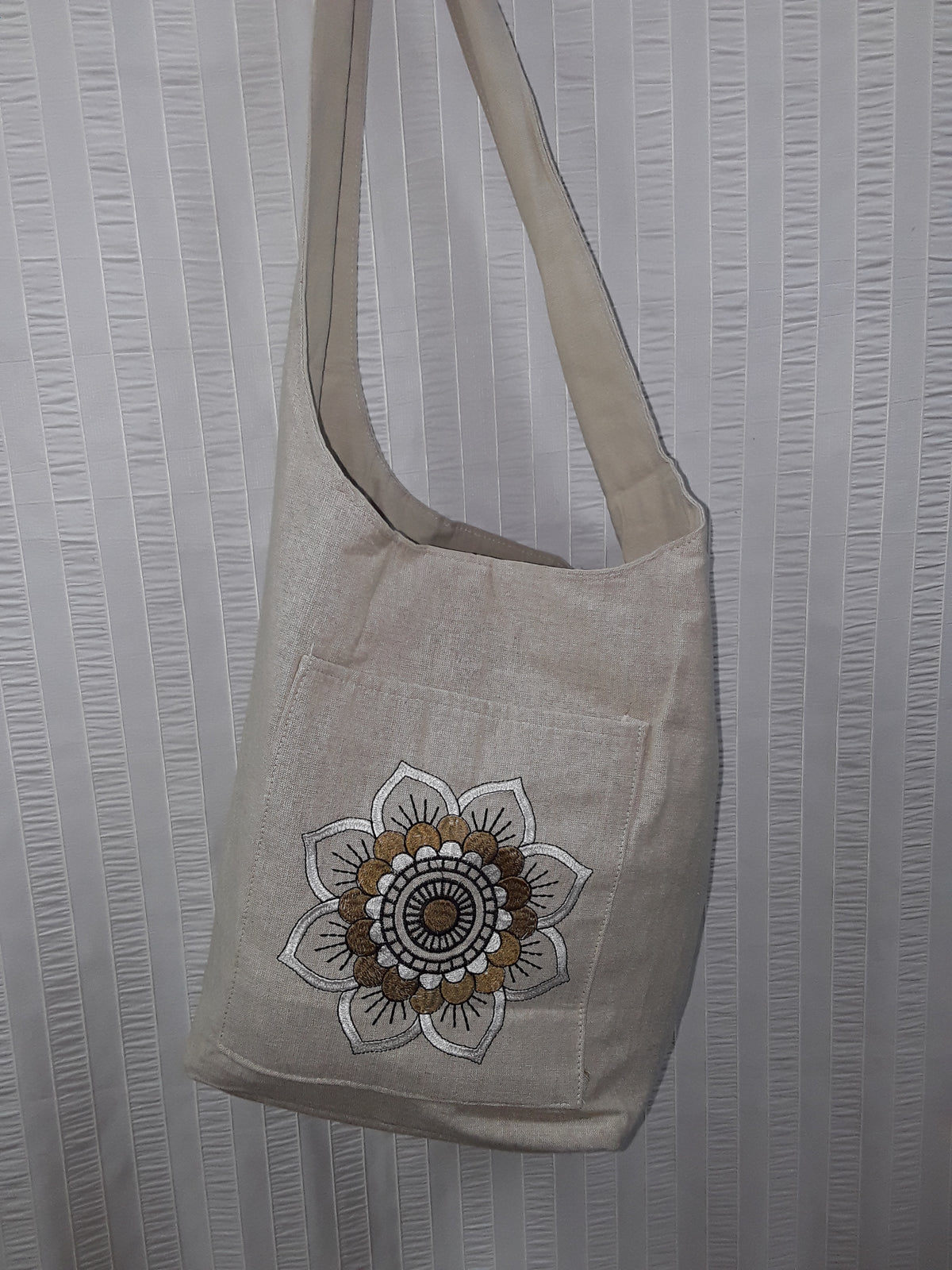 Cream Slouch Bag