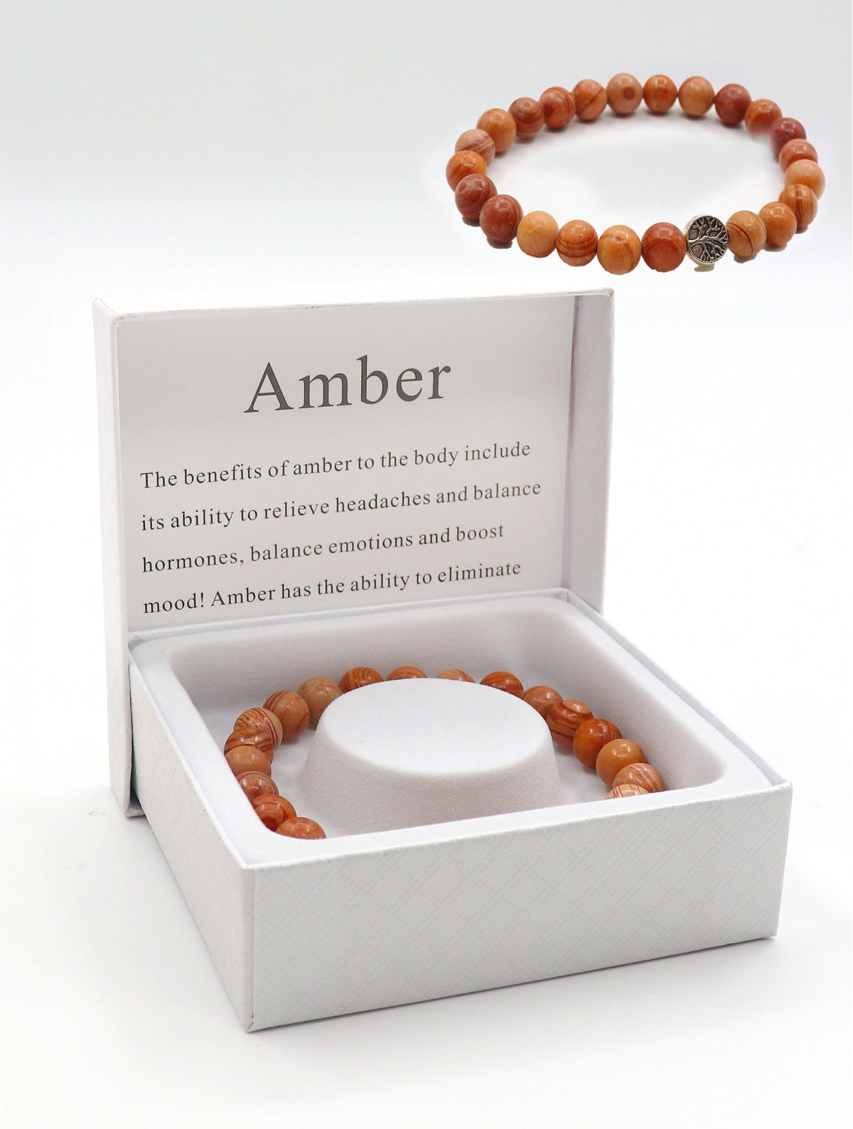 Amber Blessing Bead Bracelets