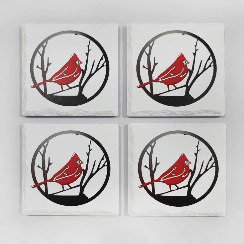 Cardinals Ceramic Coasters
