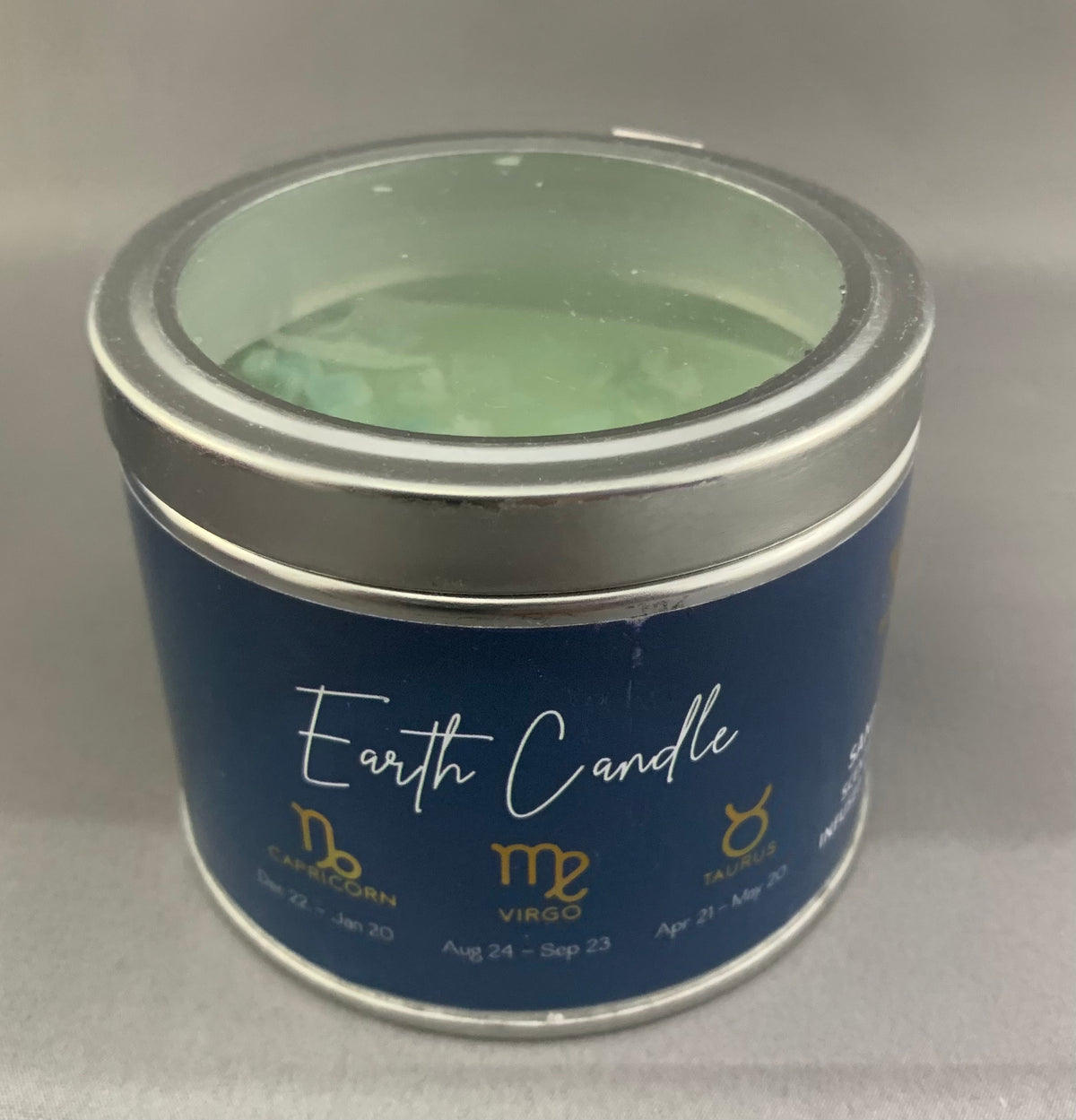 “Elements” Infused With Crystals Travel Candles