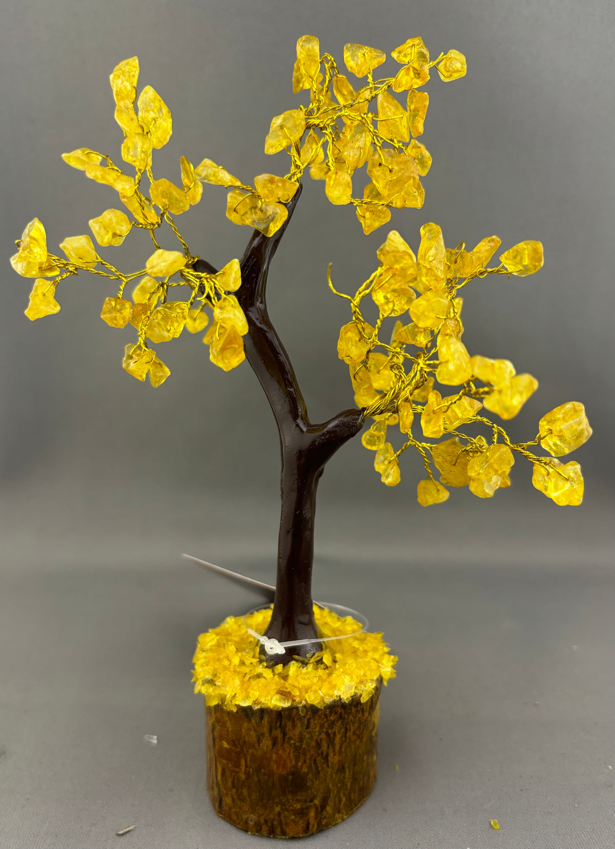 Trees Adorned With Citrine Crystals