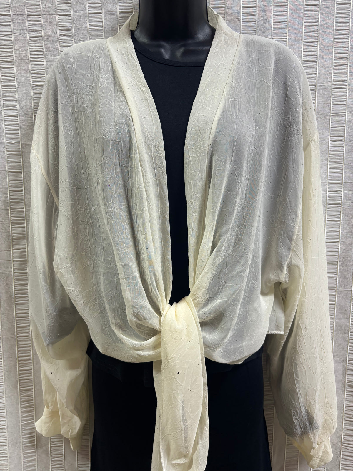 Sheer Sparkle Cardigans