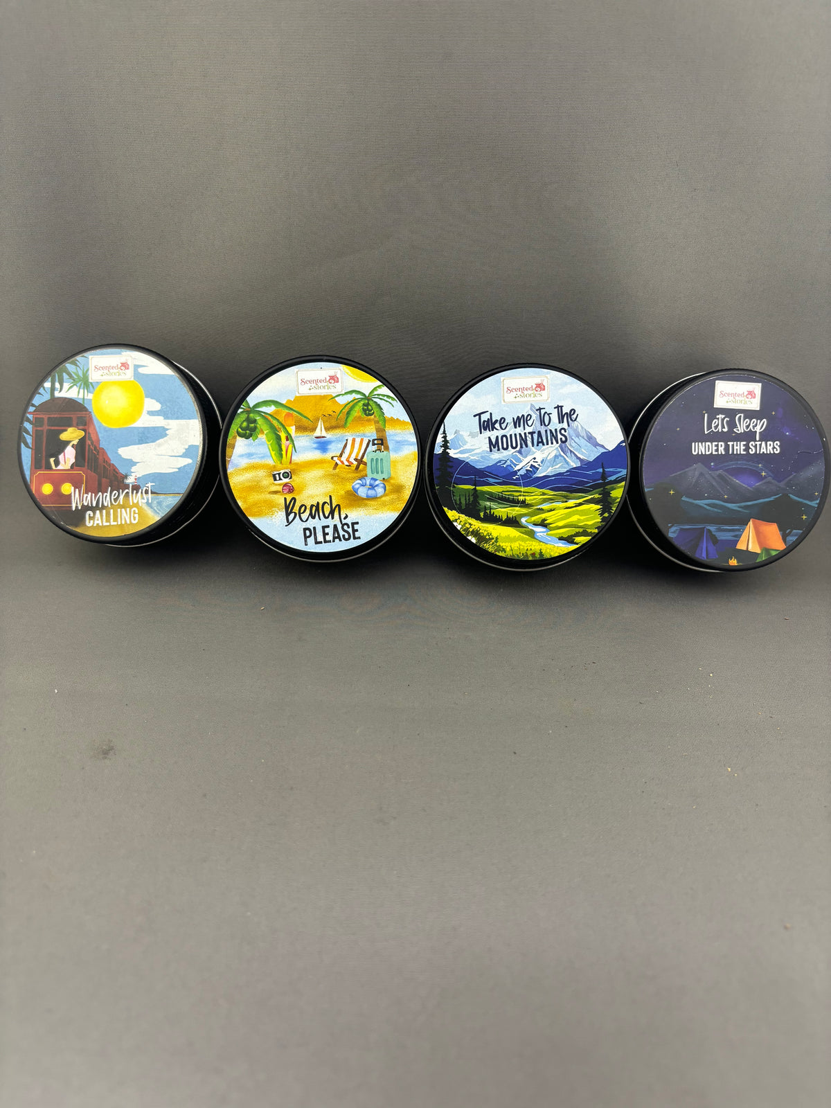 Travel Tin Candles