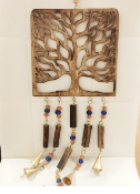 Mango Wood Windchimes India/Tree of Life