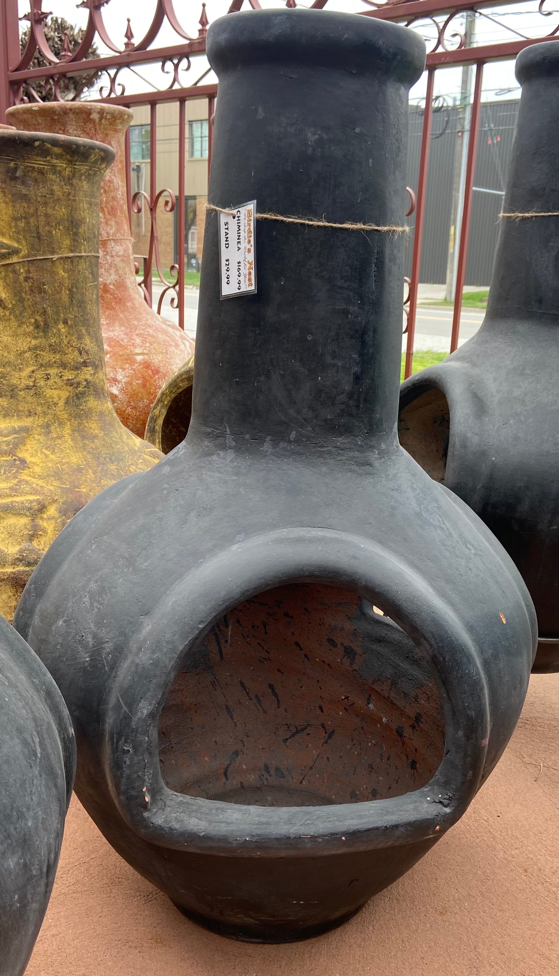 Three Hole Chimineas CLEARANCE