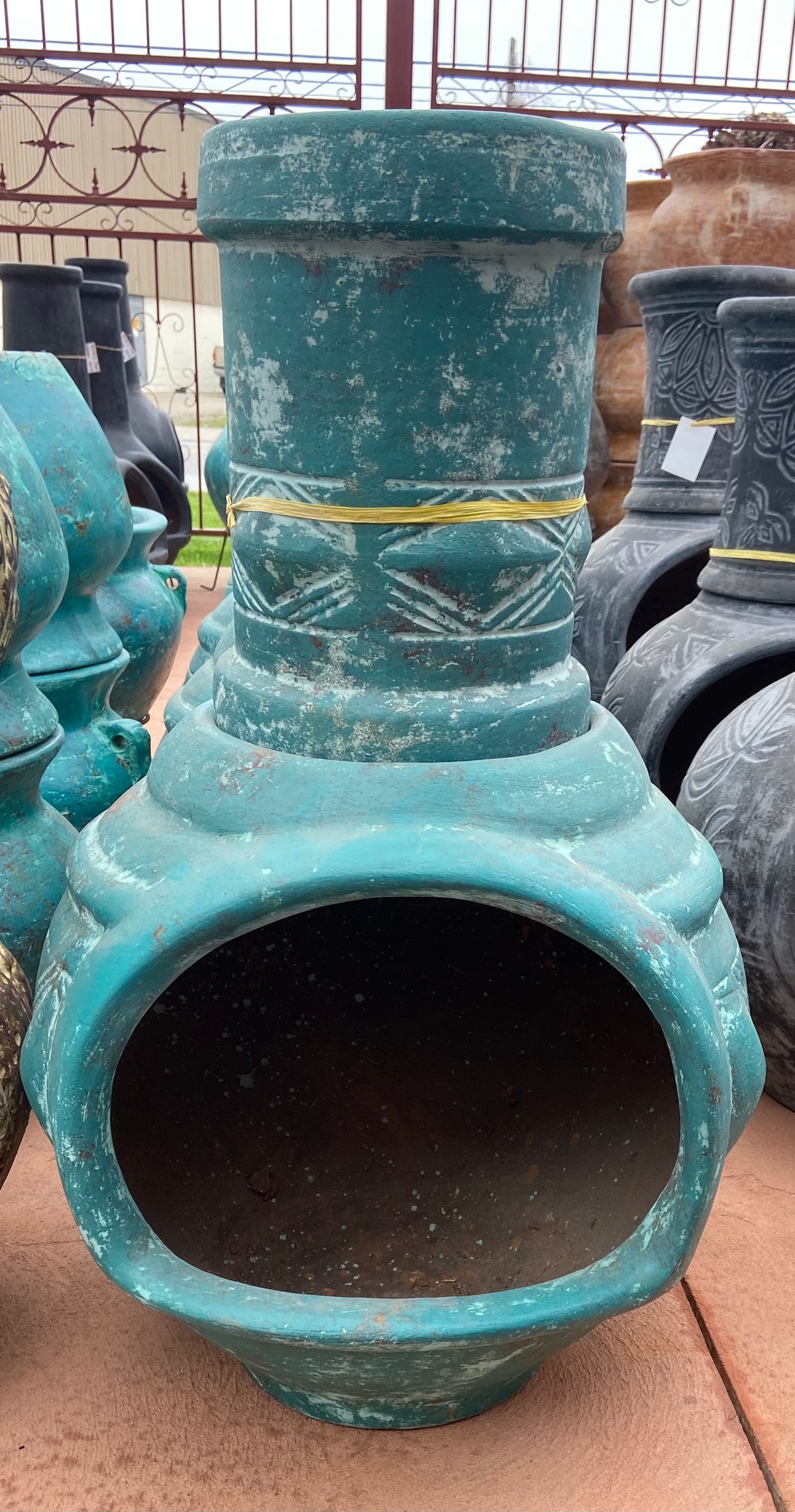 Diamond Two Piece Chimineas CLEARANCE