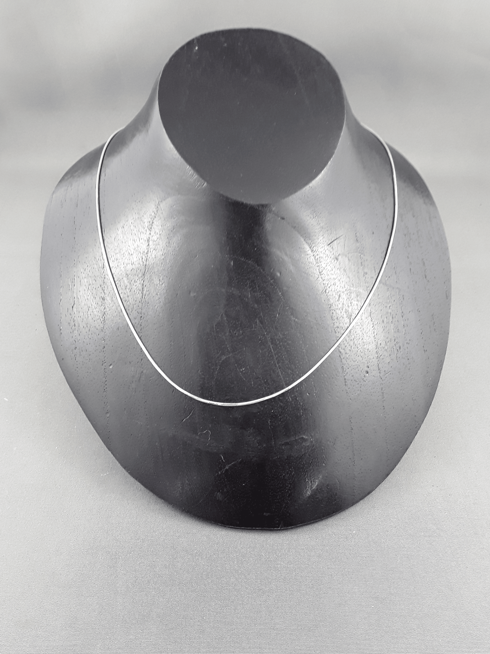 20" square snake sterling silver chain - Birdie’s Nest Inc 