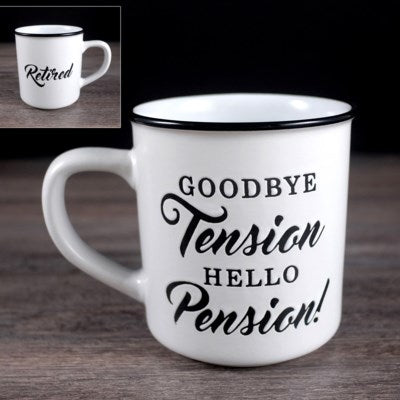 Good Bye Tension Mugs