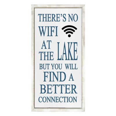 WiFi Lake Signs