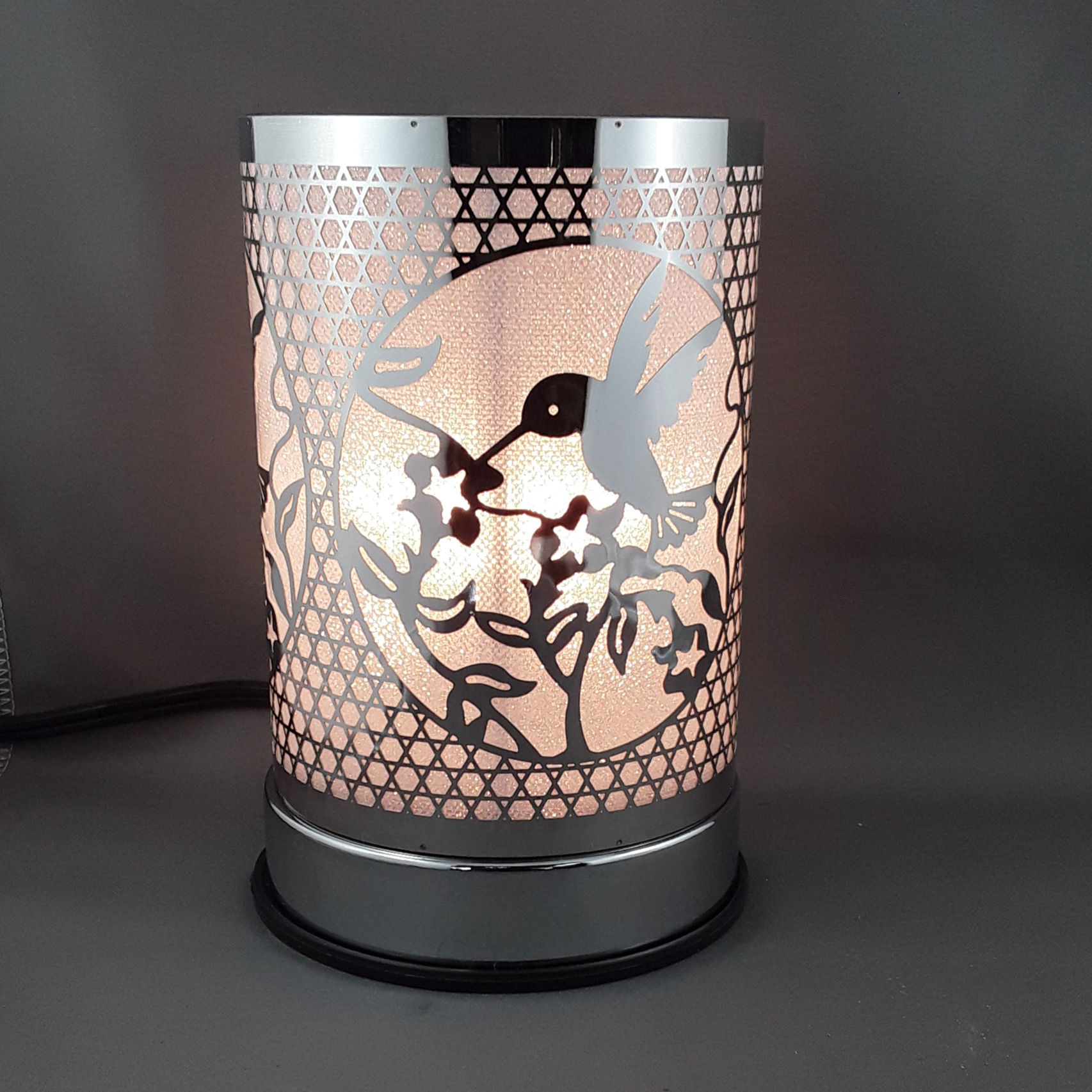 Touch lamp with oil burner | Hummingbird - Birdie’s Nest Inc 