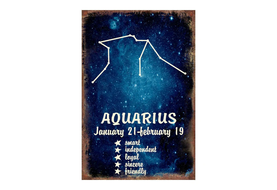 Aquarius Zodiac Signs CLEARANCE