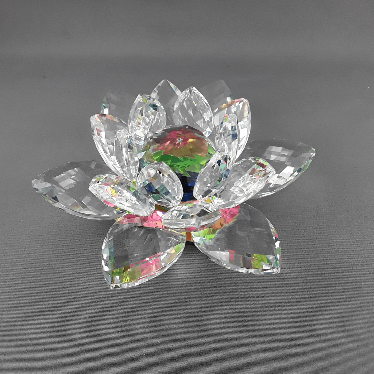 Colour crystal lotus auroraborealis - Birdie’s Nest Inc 
