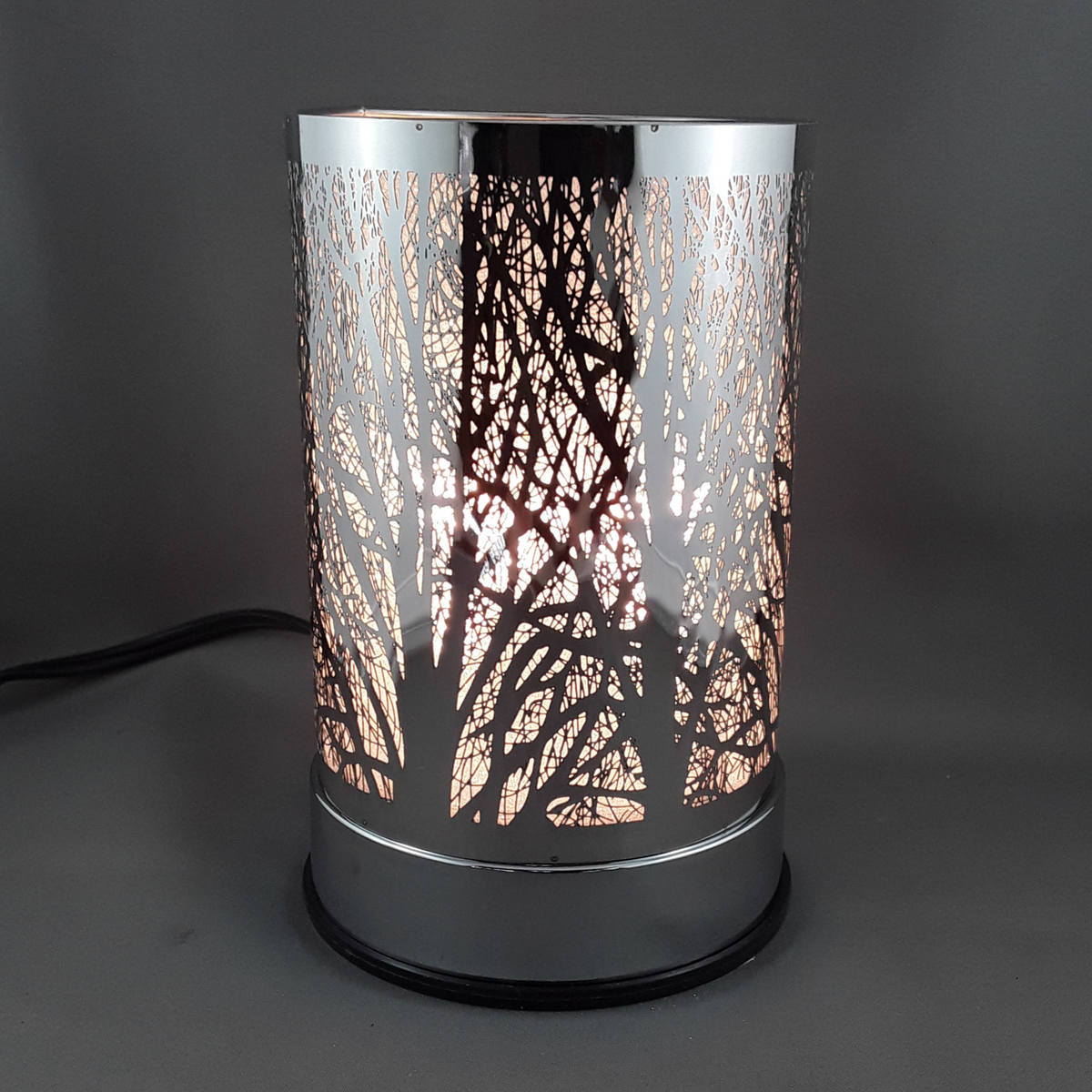Touch lamp with oil burner | Trees - Birdie’s Nest Inc 
