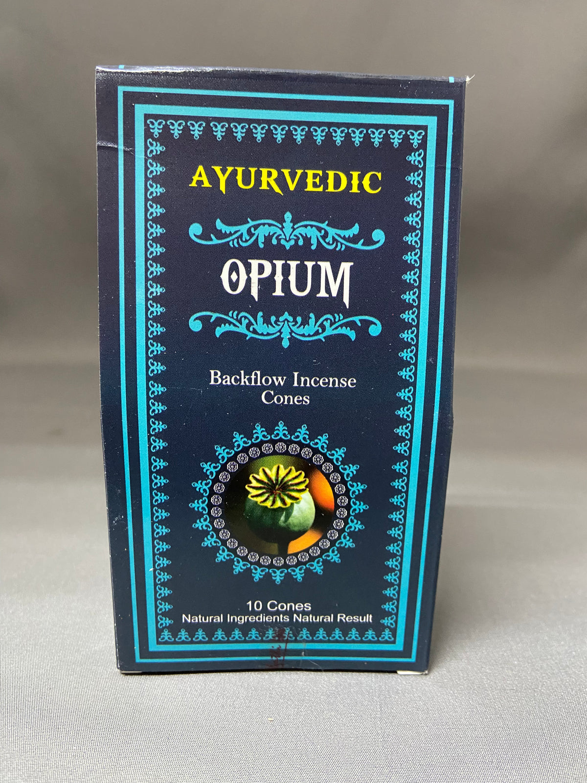 Incense Backflow Cones Ayurvedic/Opium