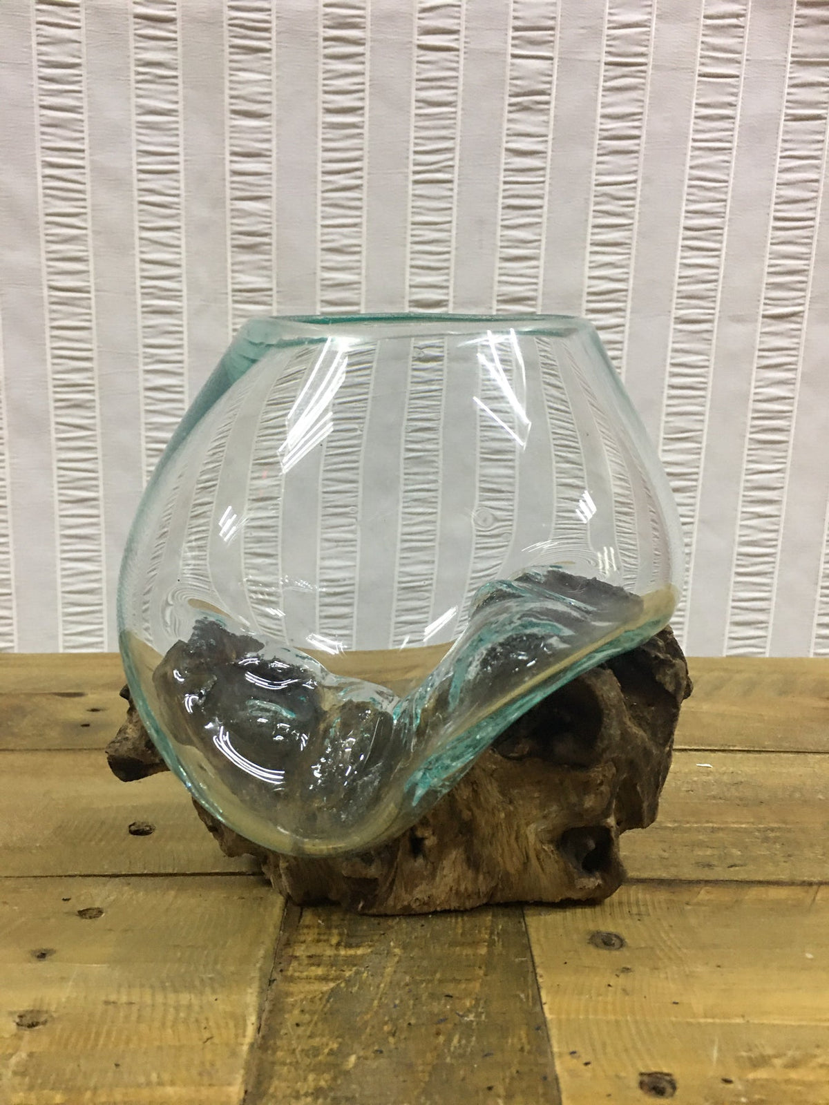 Gamal Root Base With Glass Bowl/$44.99