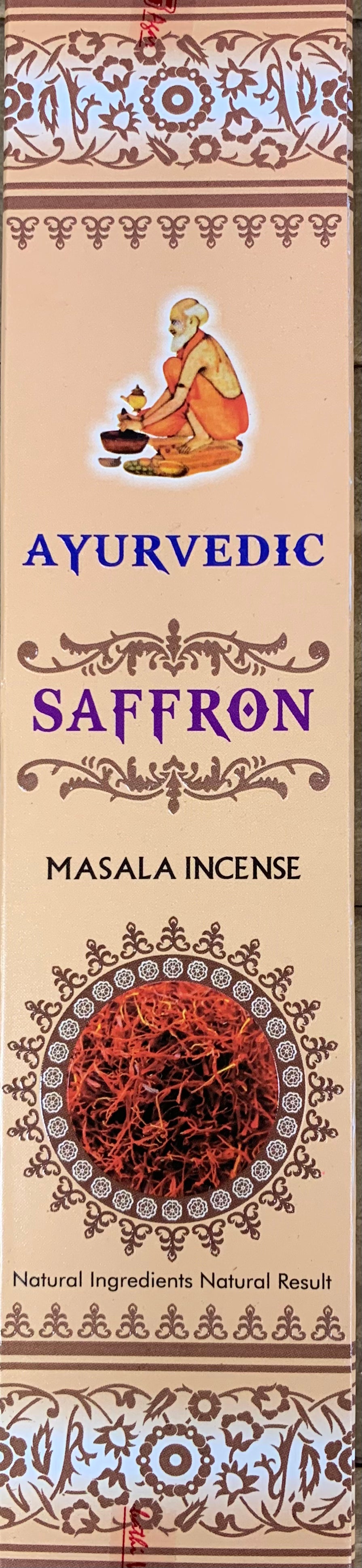 Incense Ayurvedic/ Saffron Masala