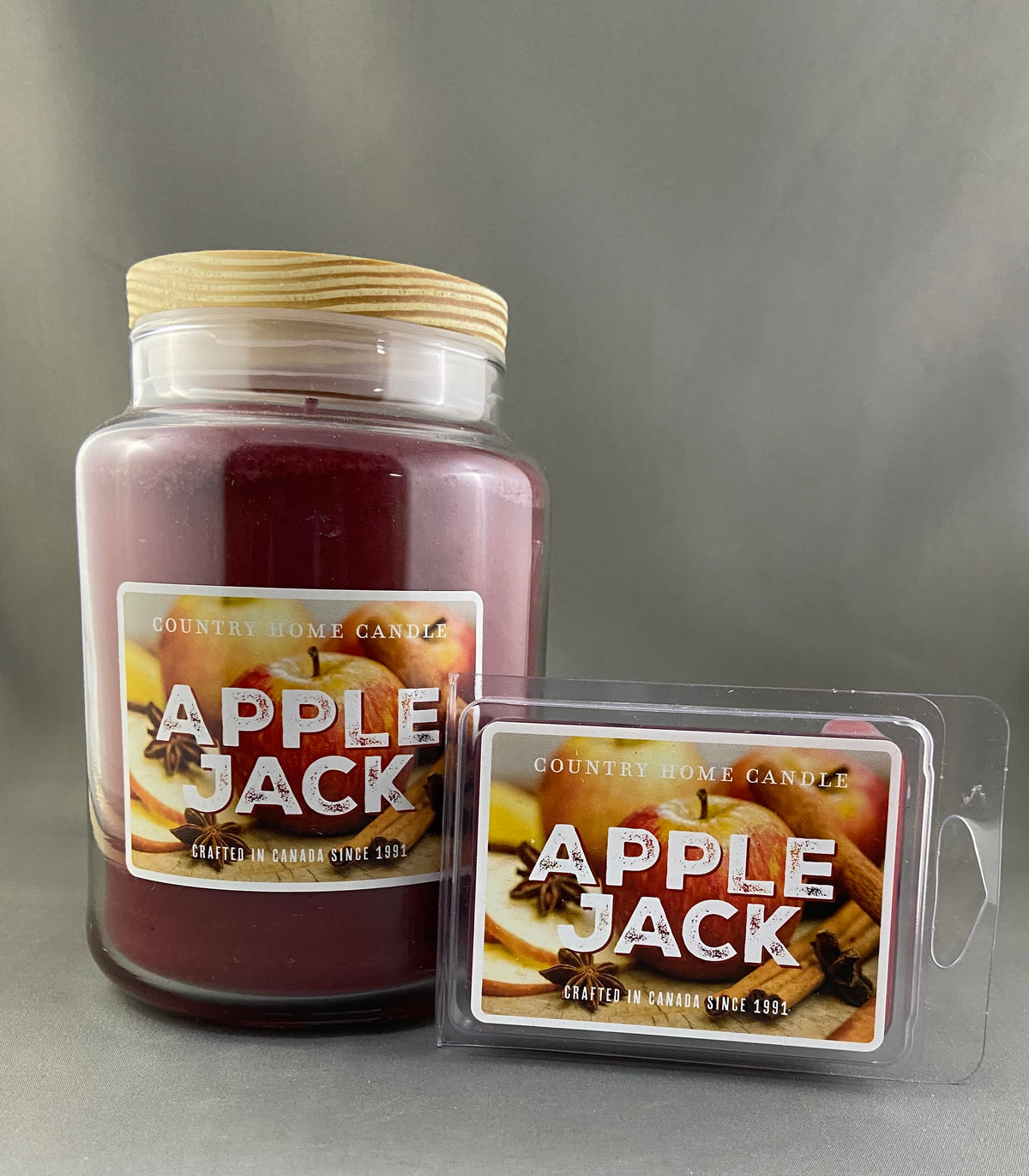 Country Home Apple Jack Candle and Wax Melts