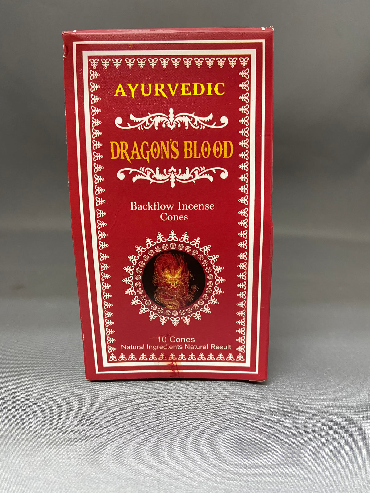 Incense Backflow Cones Ayurvedic/Dragon’s Blood