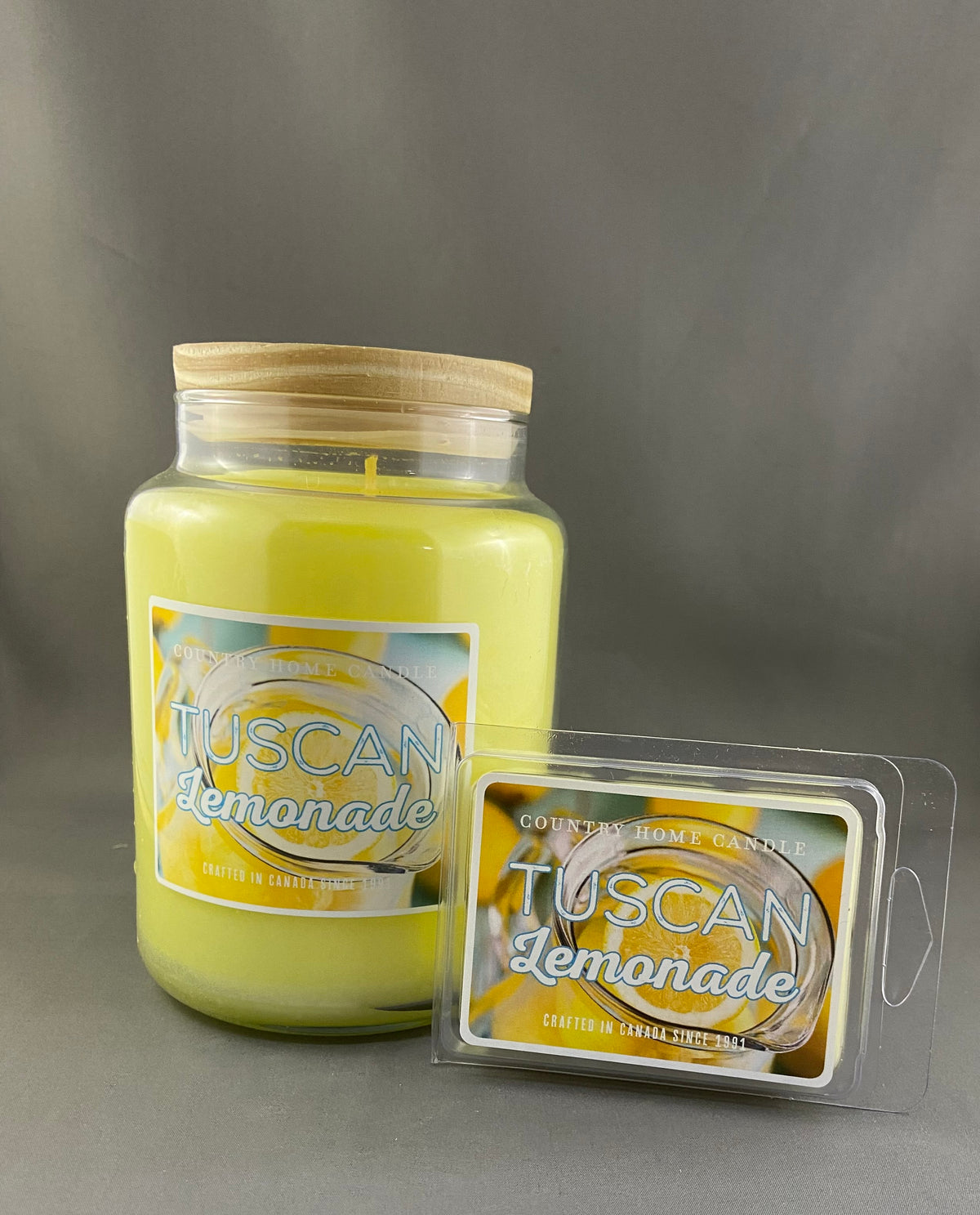 Country Home Tuscan Lemonade Candle and Wax Melts