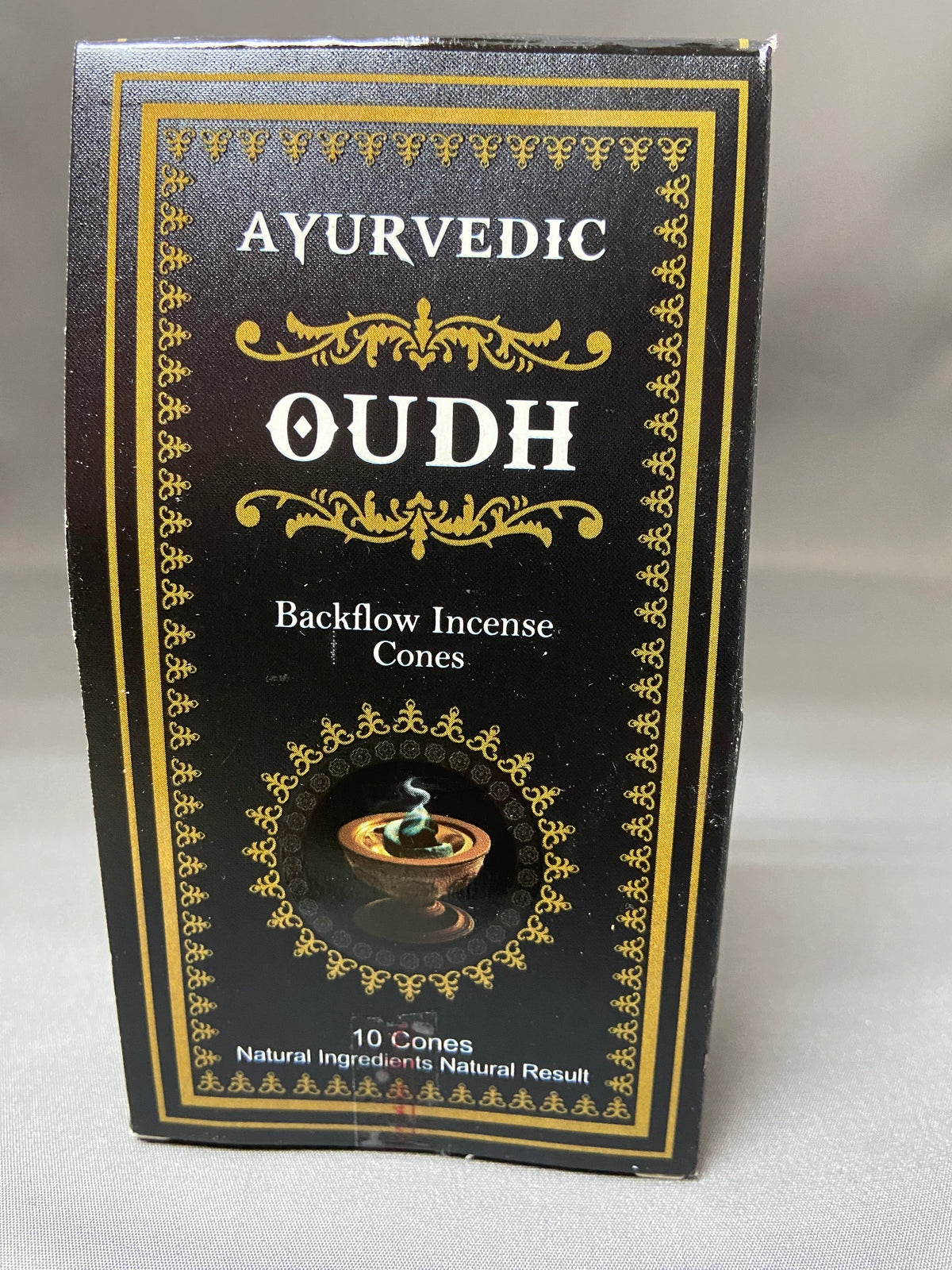 Incense Backflow Cones Ayurvedic/Oudh